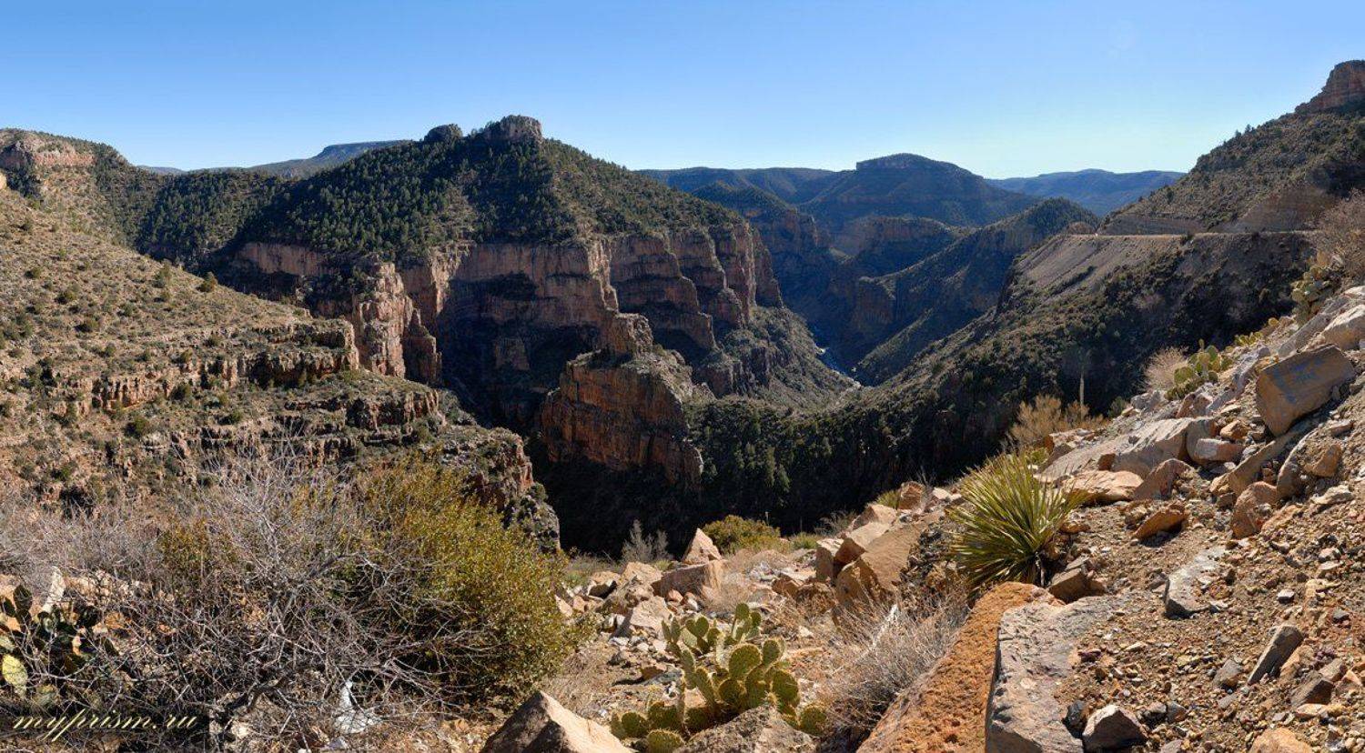 Каньон реки Salt river. Автор: Антон Васильев каньон, река, аризона, salt, river, Антон Васильев