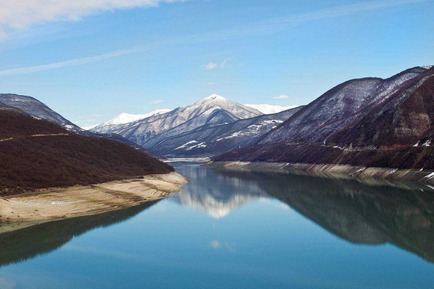 гудаури, водохранилище, грузия, Артем Верхогляд