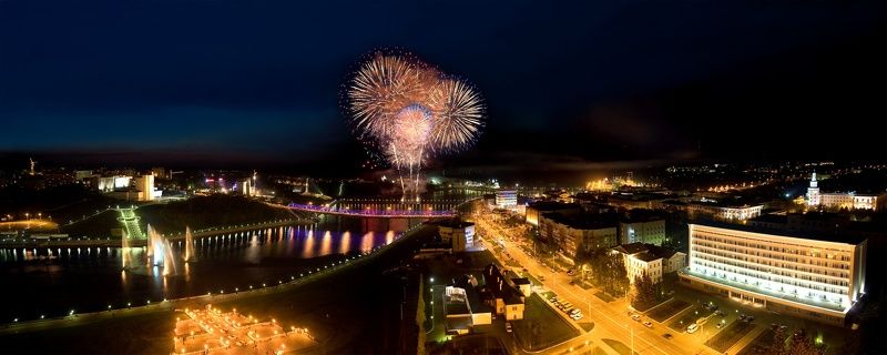 Огни большого городаphoto preview