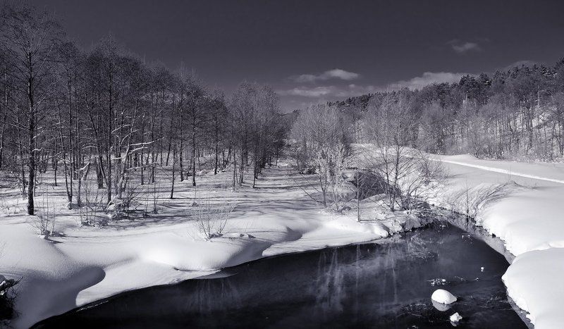 пейзаж, зима, весна, природа Последний взгляд на зимуphoto preview