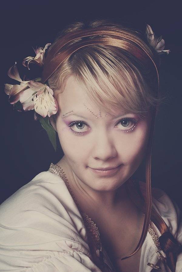 девушка, портрет, студия, макияж, Мария Мальгина