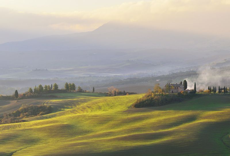 italy, tuscany, италия, тоскана Дом на холмеphoto preview