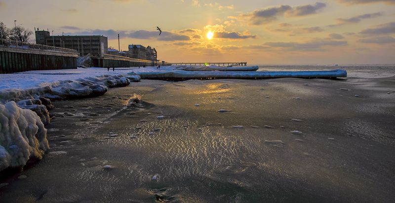 Замерзший прибой.photo preview