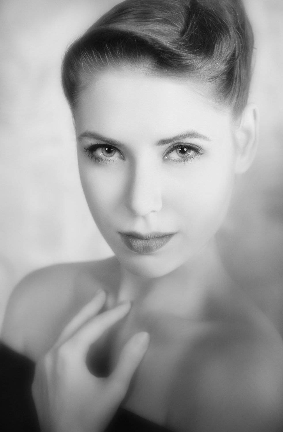 портрет ч/б взгляд, Александр Демин