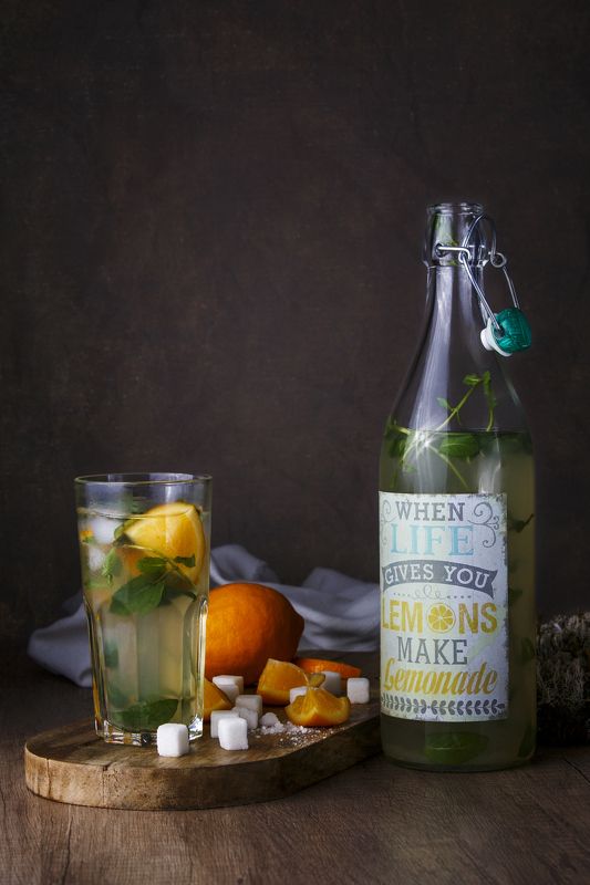 background, beverage, bottle, citrus, cocktail, cold, cool, drink, fresh, fruit, glass, healthy, homemade, juice, lemon, lemonade, lime, liquid, mint, organic, refreshing, refreshment, soda, table, tasty, vitamin, water, wood, wooden, yellow Lemonadephoto preview