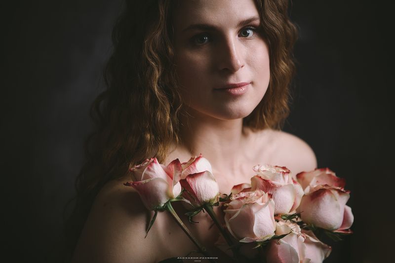 art, body, girl, skin, beauty, flowers, portrait Holy Aromaphoto preview