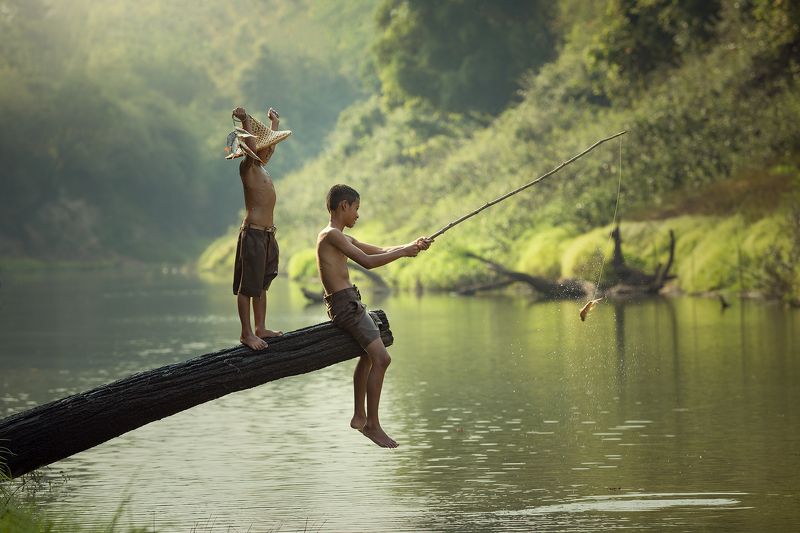 children,boy,people,happy,hope,thailand Fisherman photo preview