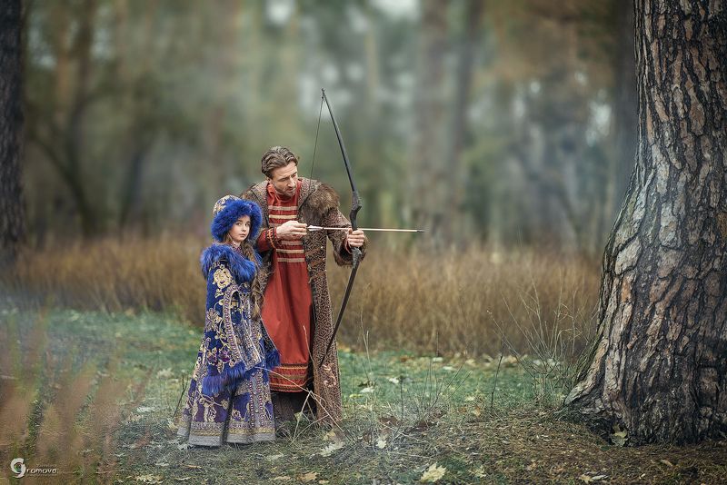 княжна, княгиня, принцесса, царевна, хаски, собака, друг, весна, сказка, история, дети, лошадь, nikon Маленькие княжны: весенняя историяphoto preview