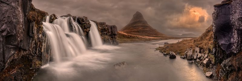 iceland, исландия Kirkjufellfossphoto preview