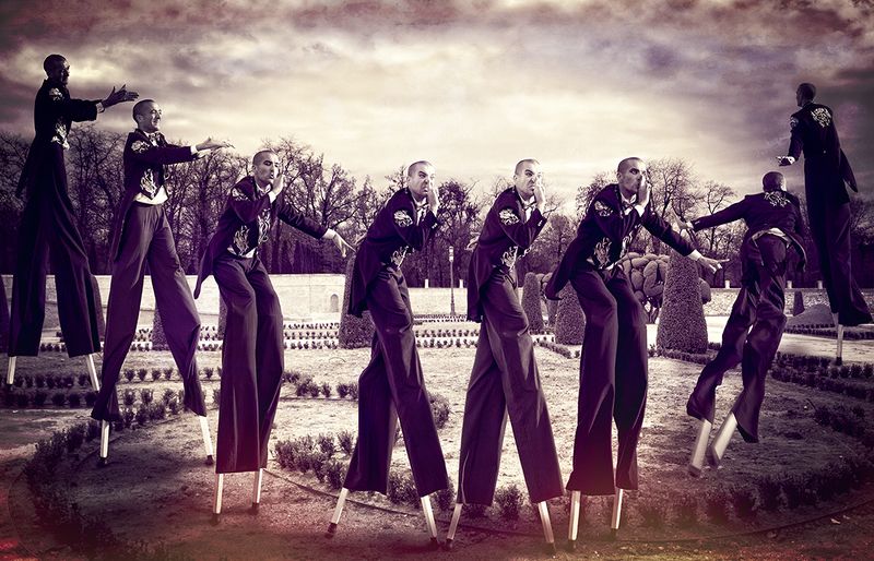 В парке - In the park фото превью