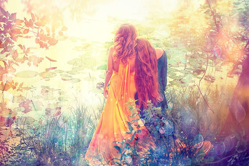art, girl, beauty, hair, nature dreamphoto preview