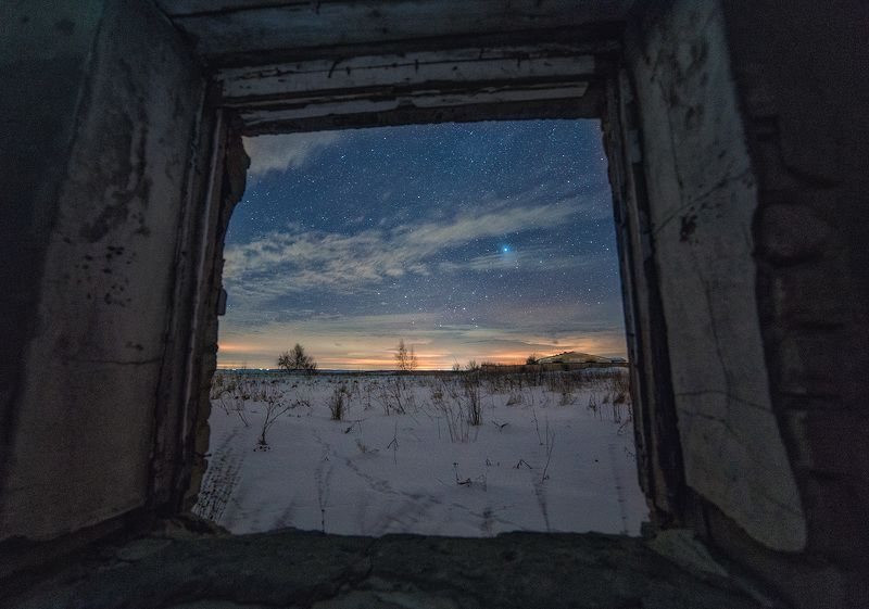 ночь, звезды, небо окно во Вселеннуюphoto preview