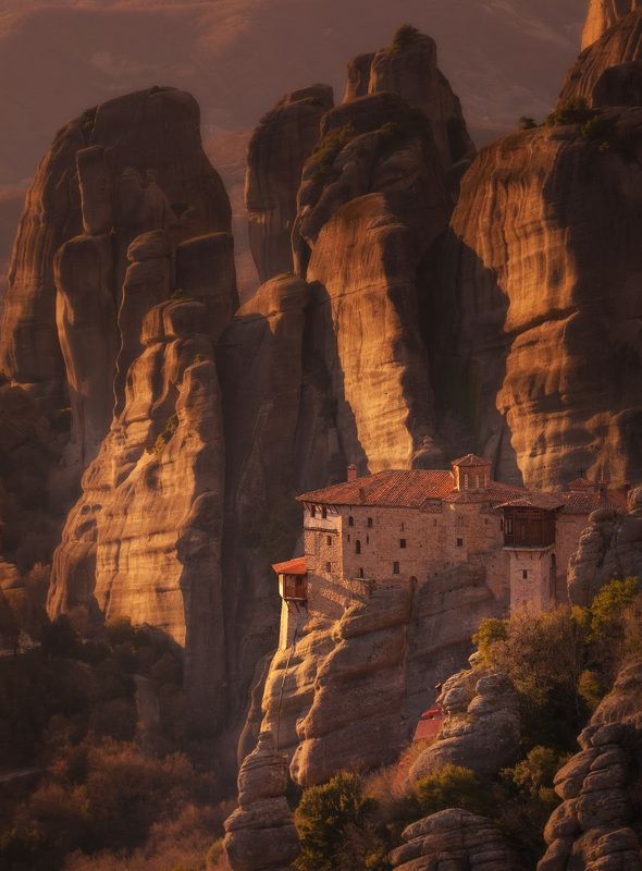 греция, метеоры Монастырь Русануphoto preview