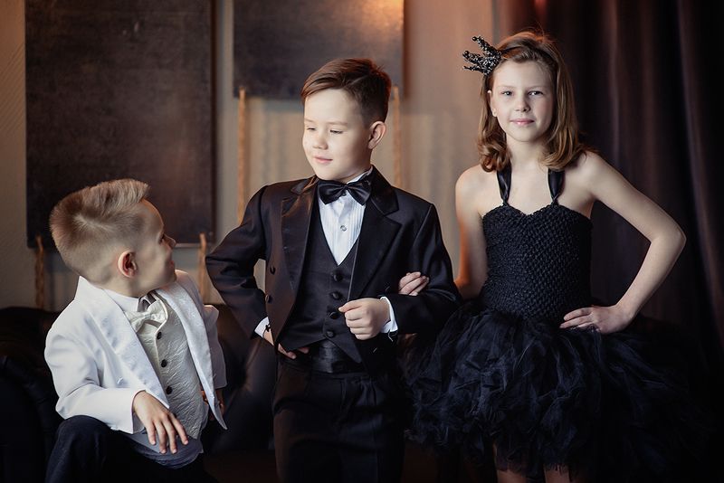 дети, студия,  Gentlemen Stylephoto preview