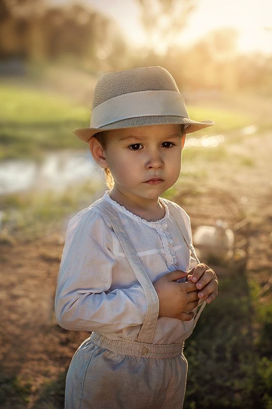 дети, кролик, лето Летоphoto preview