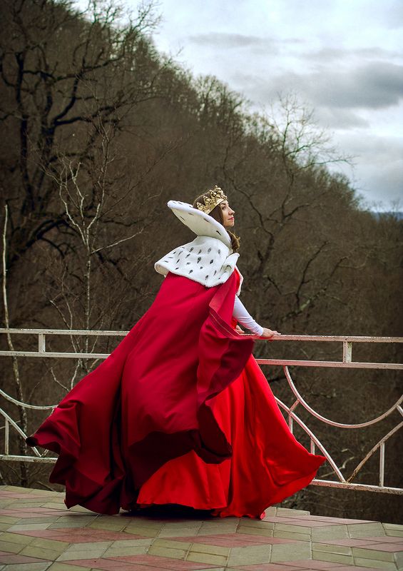 тишина, природа, лес, море, красный, королева, девушка, depeche mode, горы enjoy the silencephoto preview