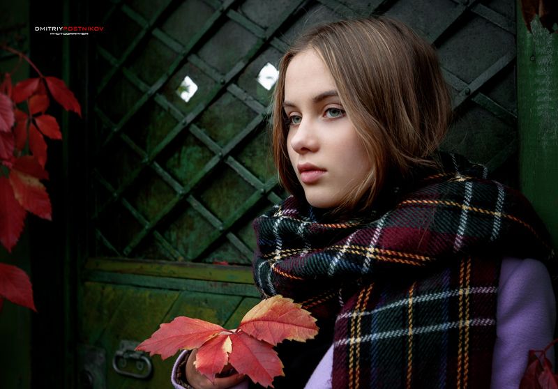 портрет,город,осень,девушка, Прогулка по осеннему городу.photo preview