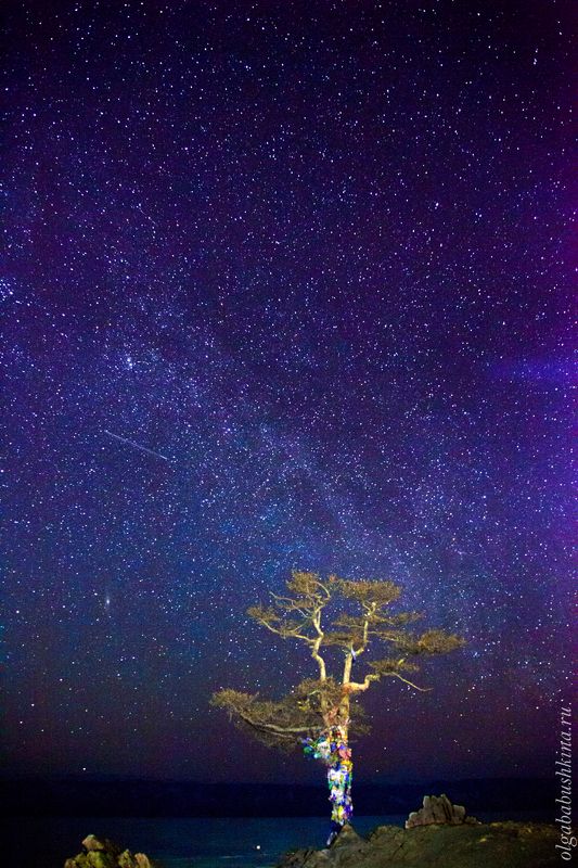 байкал, ночь, звёзды Над Байкалом!photo preview