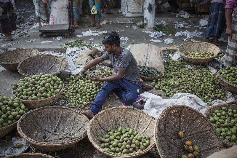 Vegetables market photo preview