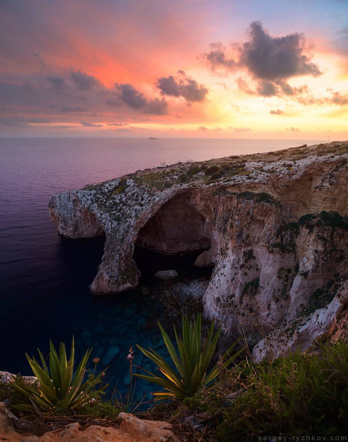 мальта, пейзаж, природа, море, средиземное море, nature, malta, blue grotto, sea, landscape, seascape,, Сергей Рыжков