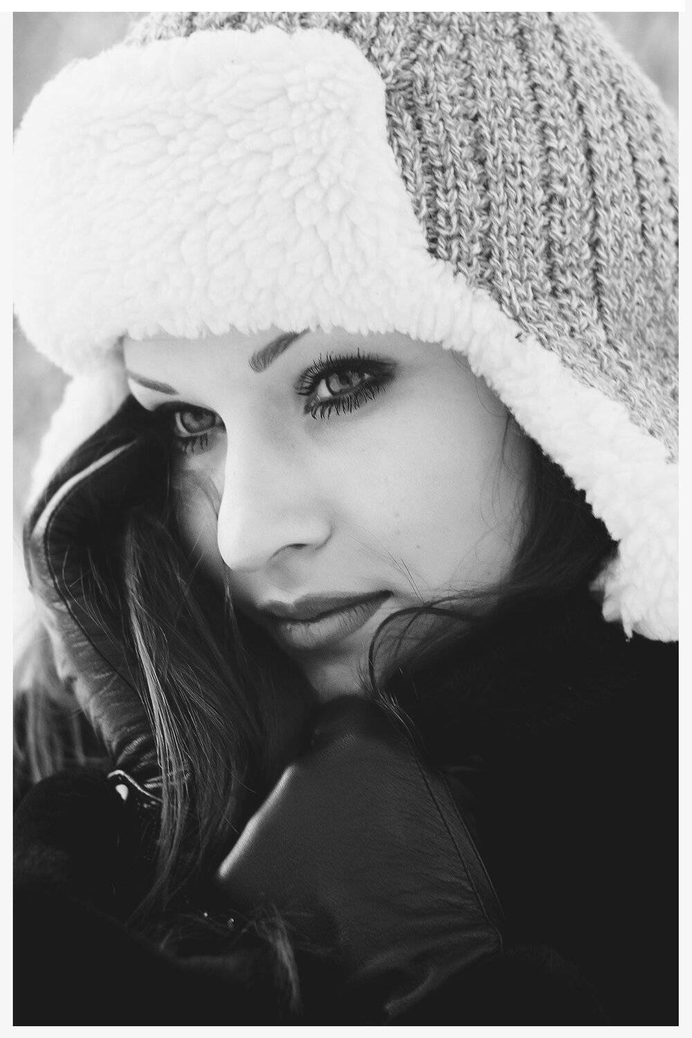 В ожидании весны. Автор: Sergii Vidov девушка, блондинка, портрет, Sergii Vidov