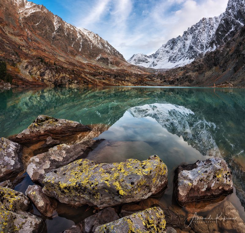 пейзаж, алтай, горы, озеро, куйгук Тайны озера Куйгук... фото превью