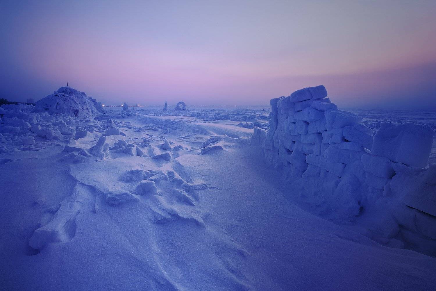 Руины иглу. Автор: Евгений Никитин , Евгений Никитин