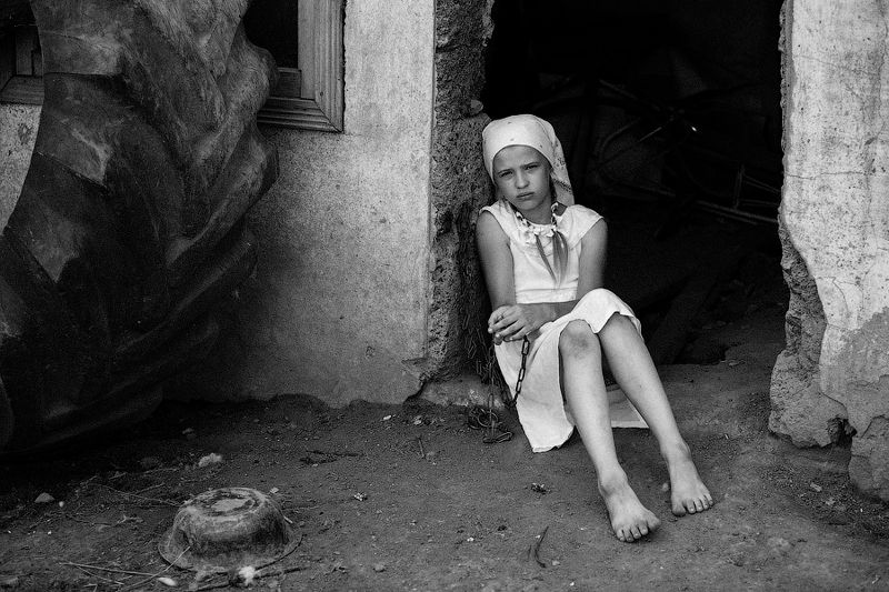 дети,собака,одиночество, друг, село, лето,каникулы,ребенок Потеряла друга.photo preview