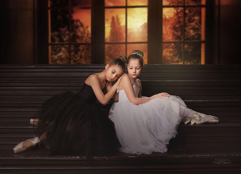 балет, студия, модель, девочка, ребенок, портрет, художественный портрет, арт, алина ланкина ***photo preview