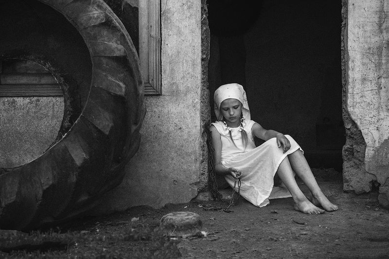 дети,собака,одиночество, друг, село, лето,каникулы,ребенок Потеряла друга!photo preview