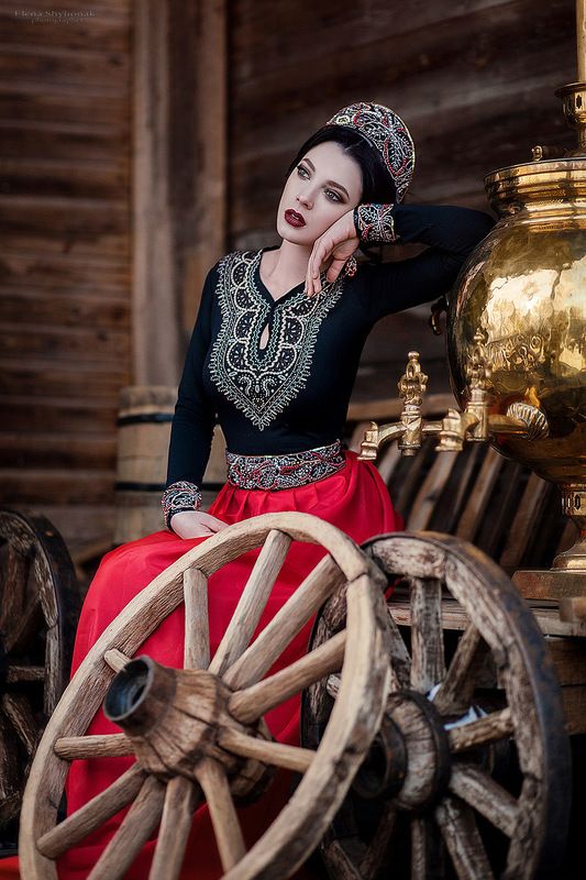 fairy tale Russian beauty winter   ***photo preview