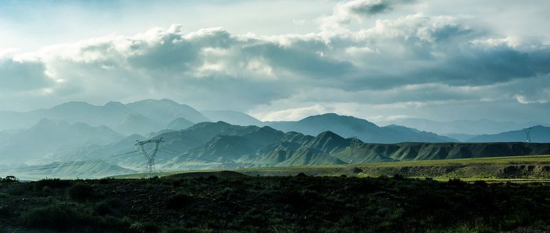 горы, закат, пейзаж, природа, вечер Горы №271photo preview