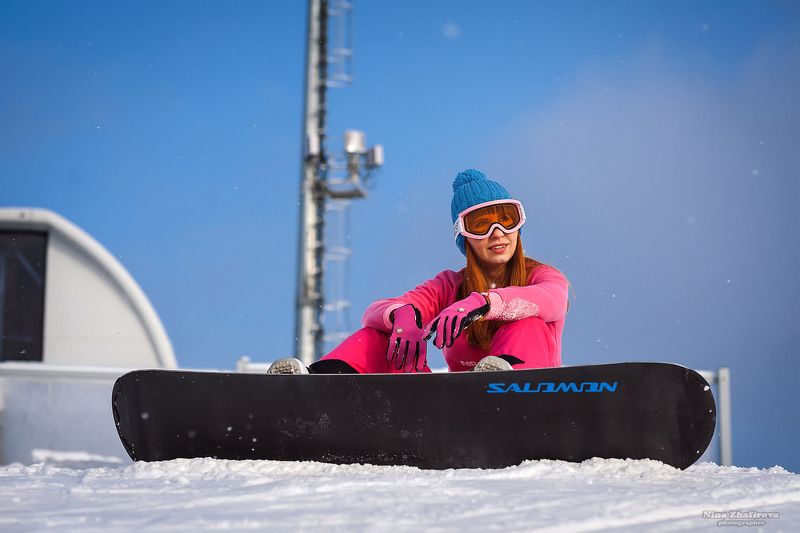 Сноубордисткаphoto preview