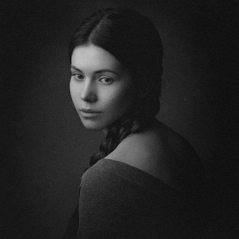 портрет, девушка, картина Заринаphoto preview