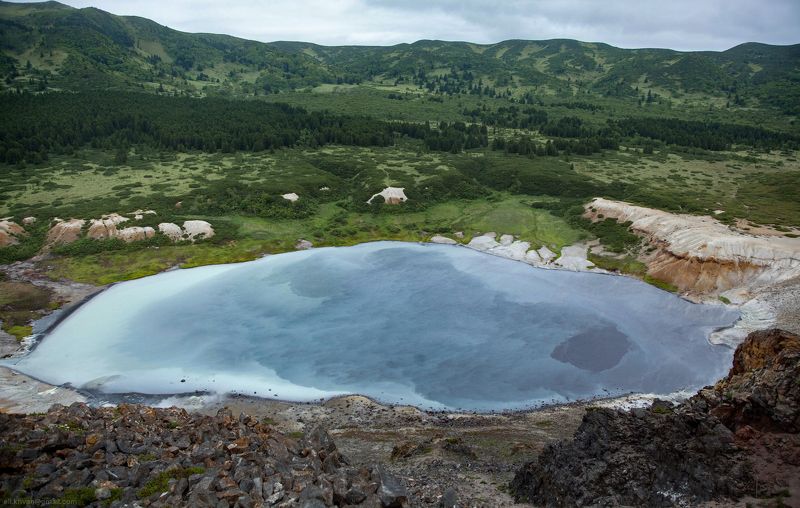 Дальний Восток, Курилы, Кунашир  Кратерное озероphoto preview