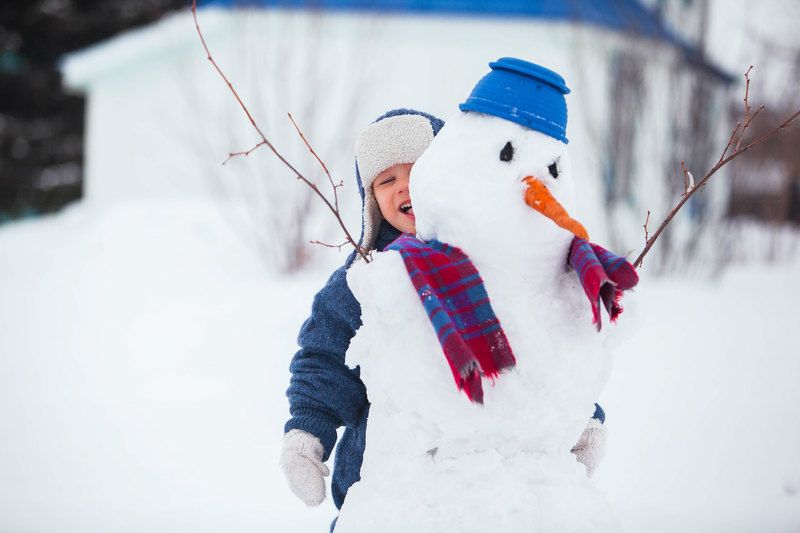 зима Кузя, снежная играphoto preview