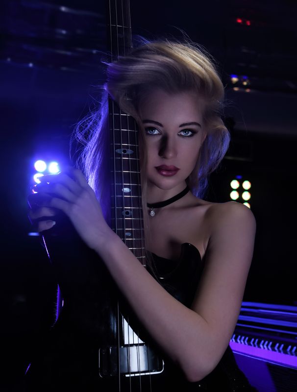 портрет In bluephoto preview