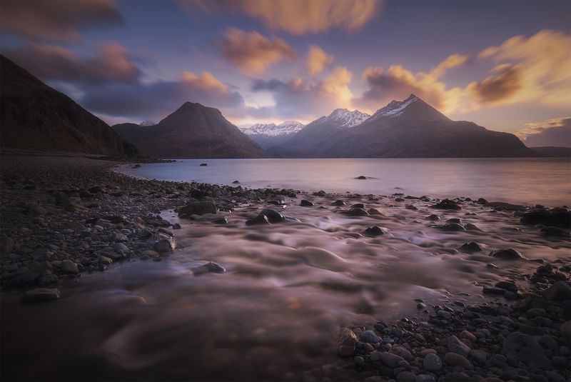 landscape, nature, scotland, travel, mountains, river Scotland, Elgolphoto preview