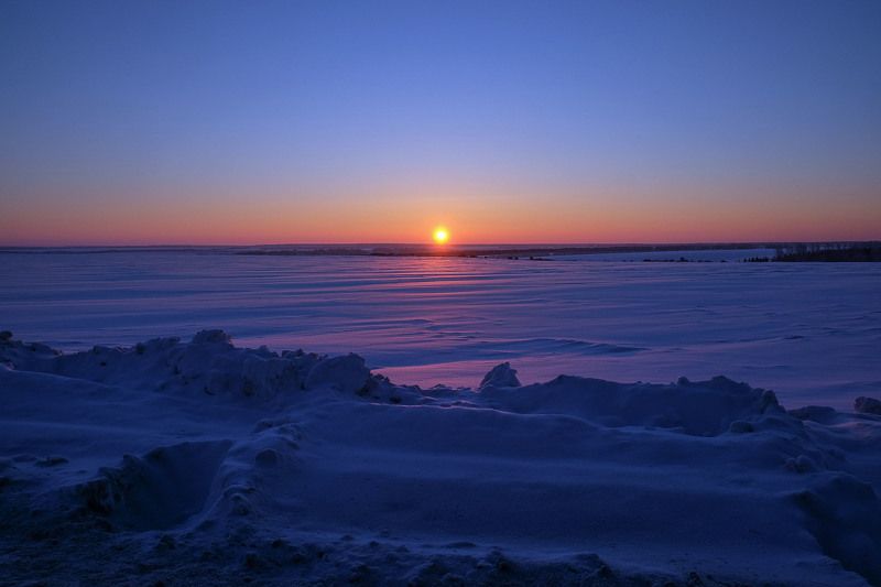 зимний рассветphoto preview