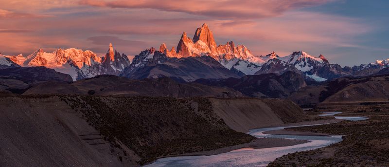 Два рассвета в Патагонииphoto preview