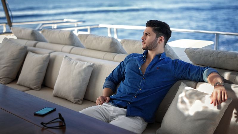 model malta tonning portrait canon canon6d sigma sigma50art naturallight yacht sea relax  photo preview