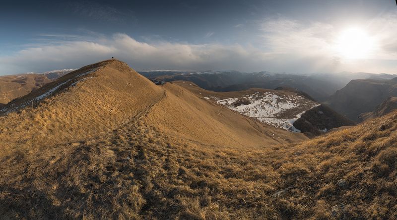 кавказ, весна, карачаево-черкесия, долина нарзанов Ранняя весна на предгорьях Кавказа фото превью