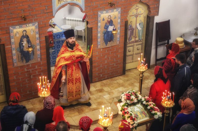 светлая пасха,пасхальная служба,храм, Пасхальная ночь.photo preview