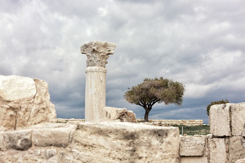 город, руины, кипр, развалины, архитектура На руинах древнего Курионаphoto preview