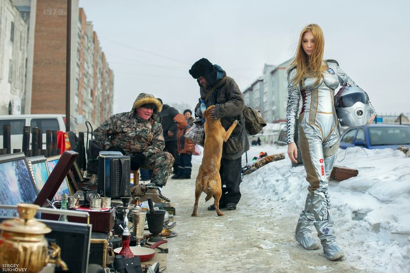 космос, космонавтка, космонавт, астронавт, астронавтка, русский космос, церковь, храм, день космонавтики Наш Космосphoto preview