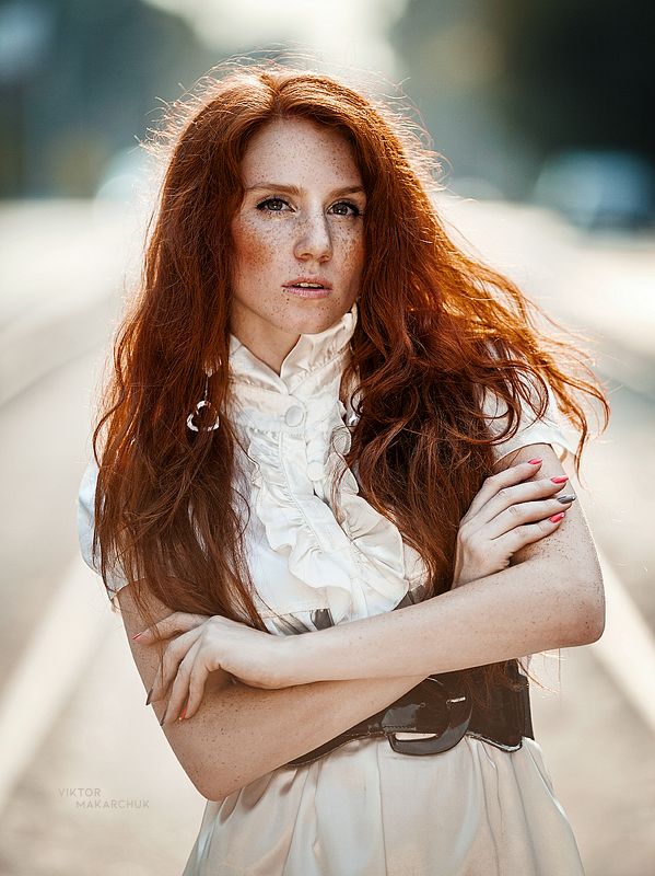 red, red hair, portrait * * *photo preview