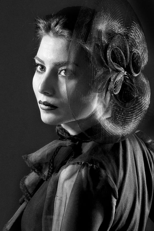 portrait, fashion girl photo preview