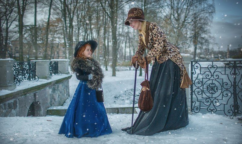 фея, сказка, парк, встреча, зима, снег, разговор, rekhov Встреча с феейphoto preview