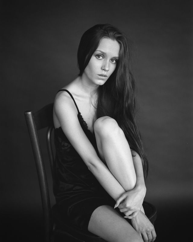 пленка, средний формат, портрет, естественный свет Феникс фото превью