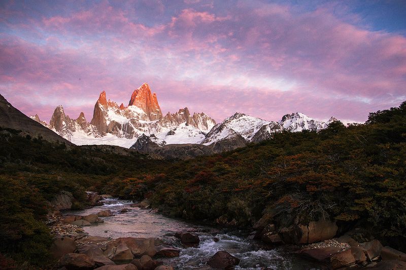 fitzroy sunrise el chalten Fitz Roy sunrisephoto preview